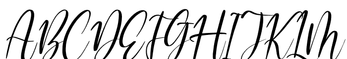 Raflestta Elisha Italic Font UPPERCASE