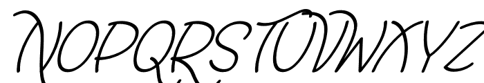 Rafoxy Italic Regular Font UPPERCASE