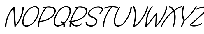 Rafoxy Italic Regular Font LOWERCASE