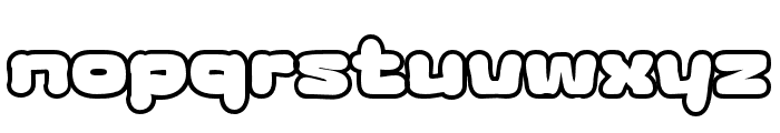 RagaKoner-Outline Font LOWERCASE