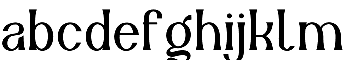 Ragfille Font LOWERCASE