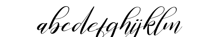 Raghide Italic Font LOWERCASE