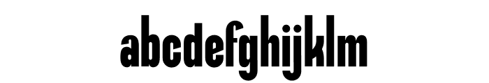 Ragiffen Font LOWERCASE