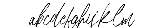 RagiloneBrush Font LOWERCASE