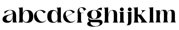 Raginy Regular Font LOWERCASE
