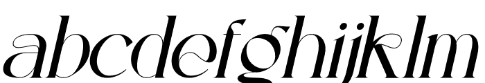 Ragjiran Font LOWERCASE