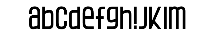 Ragnear Display Bold Font LOWERCASE