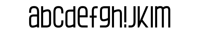 Ragnear Display Font LOWERCASE
