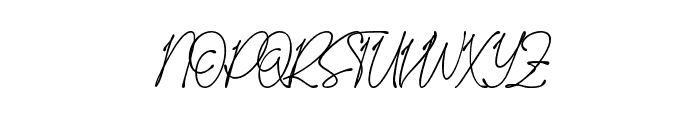 Rahayu-Regular Font UPPERCASE