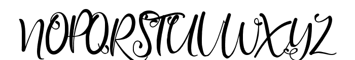 Rahilla-Regular Font UPPERCASE