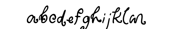 Rahim Itegez Regular Font LOWERCASE