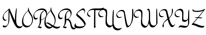 Rahma-Regular Font UPPERCASE