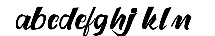 Raholco Font LOWERCASE