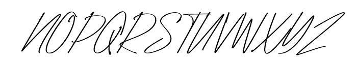 Raidden Thin Italic Font UPPERCASE