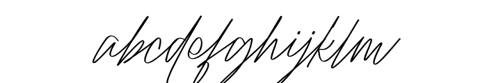 Raidden Thin Italic Font LOWERCASE