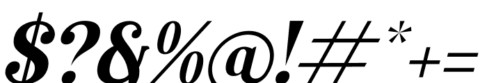 Raillinc Italic Font OTHER CHARS