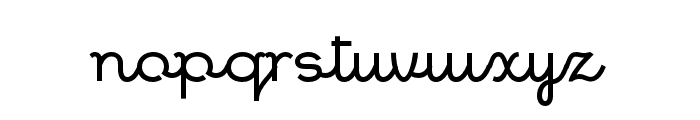 Railyouth-Regular Font LOWERCASE