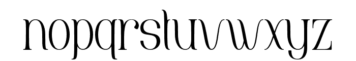 RainLove Regular Font LOWERCASE