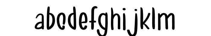 Rainbow Day Font LOWERCASE