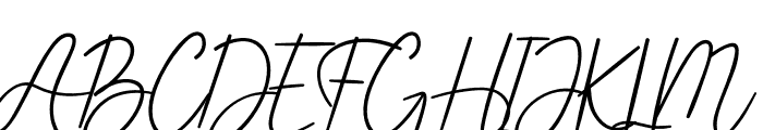 Rainbow Handmade Font UPPERCASE