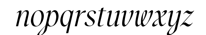 Rainfolk Italic Font LOWERCASE