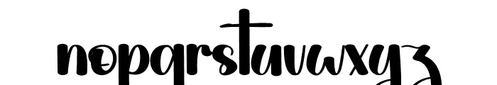 Raintiday Font LOWERCASE