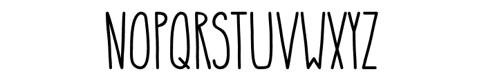 Raintik Font LOWERCASE