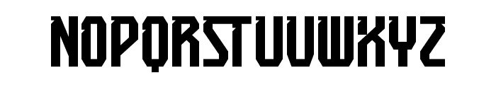 Raisting Font LOWERCASE