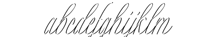 RajabasahScript Font LOWERCASE