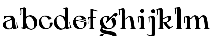 Ralagowr-Ralagowr Font LOWERCASE