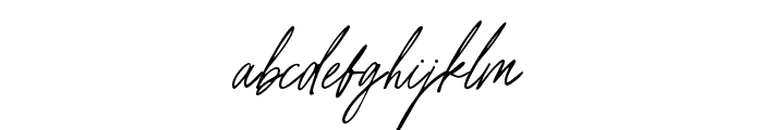 RaleighHandwriting-Regular Font LOWERCASE