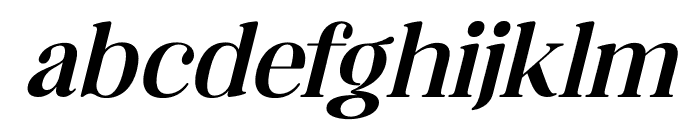 Ralgine Italic Font LOWERCASE