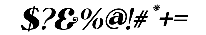 Raliha Italic Font OTHER CHARS