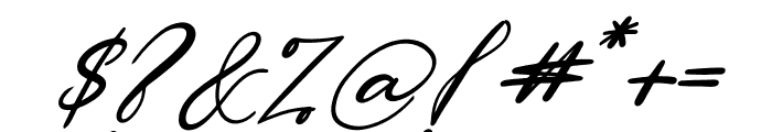 Rallia irma Italic Font OTHER CHARS
