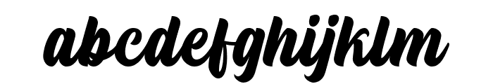 Rallingson Font LOWERCASE