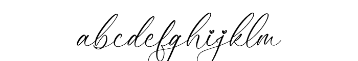 Ralsihten Font LOWERCASE