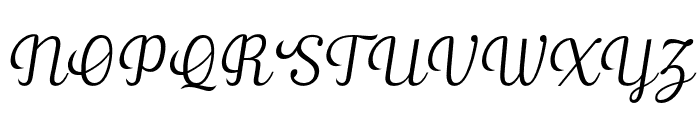 Ralsteda-ExtraLightItalic Font UPPERCASE