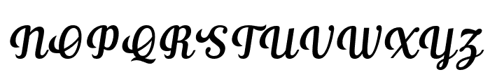 Ralsteda-Italic Font UPPERCASE