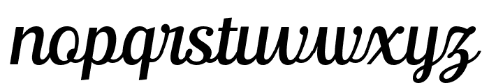 Ralsteda-Italic Font LOWERCASE