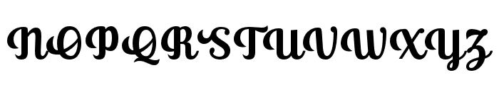 Ralsteda-Medium Font UPPERCASE