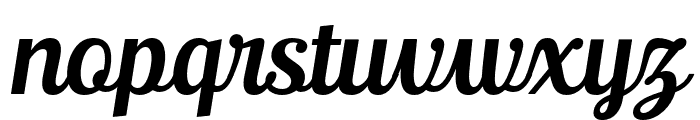 Ralsteda-MediumItalic Font LOWERCASE
