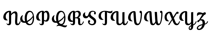 Ralsteda-Regular Font UPPERCASE
