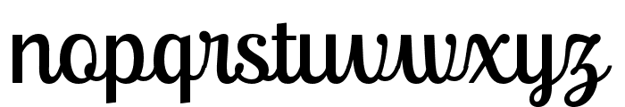 Ralsteda-Regular Font LOWERCASE