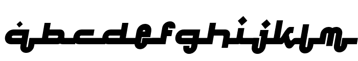 Ramadhan Black Italic Font LOWERCASE