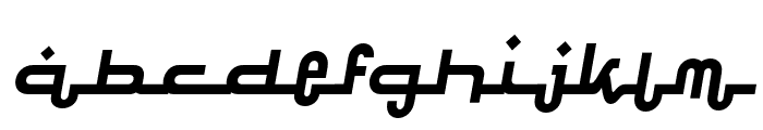 Ramadhan Bold Italic Font LOWERCASE