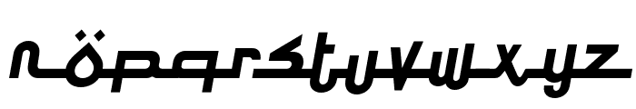 Ramadhan Bold Italic Font LOWERCASE