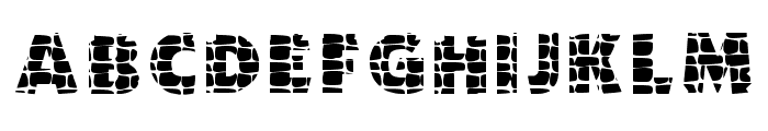 Rambo Regular Font UPPERCASE