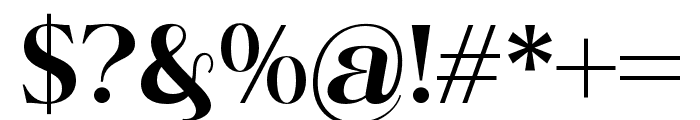 Ramesha-Bold Font OTHER CHARS