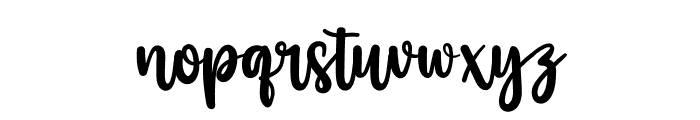 Ramesty Font LOWERCASE