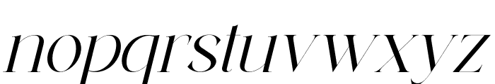 Ramisland Italic Font LOWERCASE
